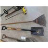 Image 5 : yard tools , rake and spade 