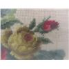 Image 4 : fancy framed needle point picture 20x17