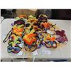 Image 1 : new 70+ mardi gras real feather masks 