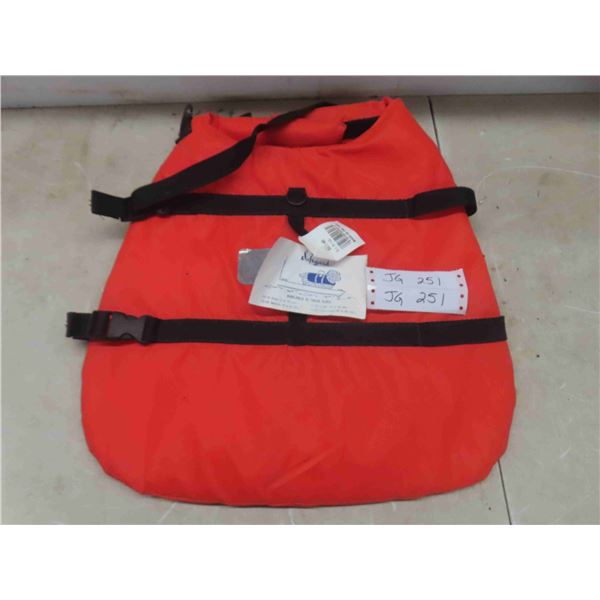 safegard dog life jacket DJ-40 extra large 40-80 LBS 