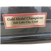 Image 2 : gold medal hockey camps salt lake city utah framed picture 