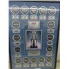 Image 1 : framed hockey pucks NHL stanley cup champions 27x38