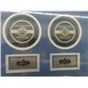 Image 3 : framed hockey pucks NHL stanley cup champions 27x38