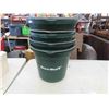 Image 5 : equestrian 20 quart large bucket 