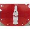 Image 5 : coca-cola tray and 12" diameter metal coke sign 