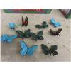 Image 3 : 288 new 3" rubber butterflies 
