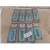 Image 1 : 8 new metal thermometers 3x10" 