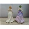 Image 2 : royal doulton "morning walk" and jessica 1990s 8" tall 