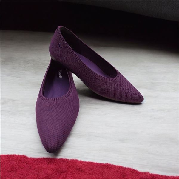 Purple Ballerines flats for Women size :37.5 Euro