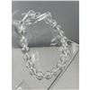 Image 1 : BRAND NEW 8 MM  CLEAR QUARTZ   BRACELET ELASTIC