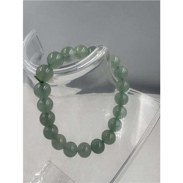 BRAND NEW 8 MM GREEN AVENTURINE  BRACELET ELASTIC