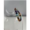 Image 2 : BRAND NEW 8 MM 7 CRYSTAL CHAKRA  BRACELET ELASTIC