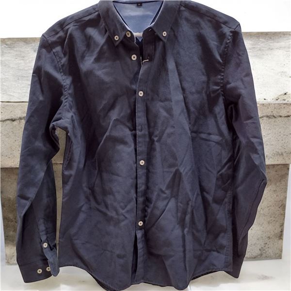 Men's Shirts Sky blue and Navy blue Size S- buy 1 get 1