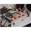 Image 3 : Carpentry Items: Power Drill, Jig Saw, Levels, Tool Pouch,