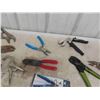 Image 9 : Husky Tool Bag , Vice Grips, Snap Ring Pliers, Crimper,