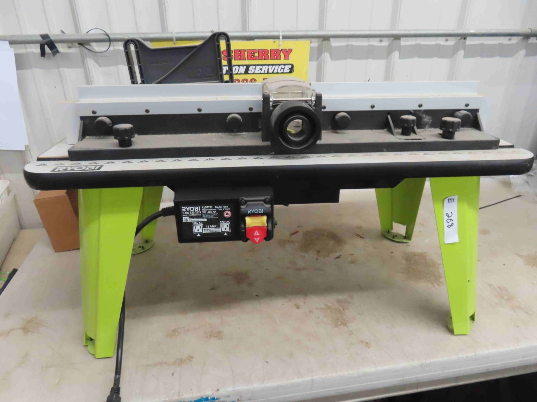 Ryobi A25RB Router Table