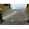 Image 2 : Chrome Leg Table 30'' x 41'' x 30'' 