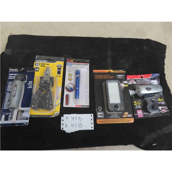 New : Work Pro Multi Tool, Rok Right Angle Driver, PT 