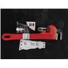 Image 1 : New Ridgid 10'' Pipe Wrench 1 1/2'' Capacity