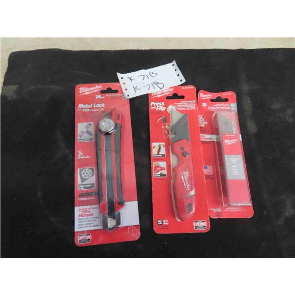 3 New Milwaukee Tools: Precision Cut Snap Off Blades, 