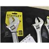 Image 2 : 4 New 12'' Adjustable Wrench (2) Stanley, (1) ITC, (1) 