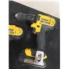 Image 2 : 2 Dewalt 20V 1/2'' Drill , 2 Batteries, Charger. All Working.