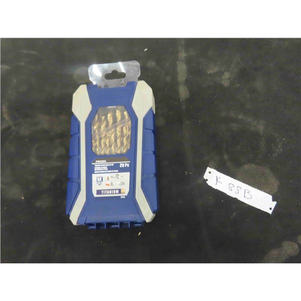 New ROK 29pce Titanium Drill Bit Set