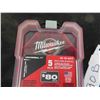 Image 2 : New Milwaukee 5pce Multi Tool Blade Kit 