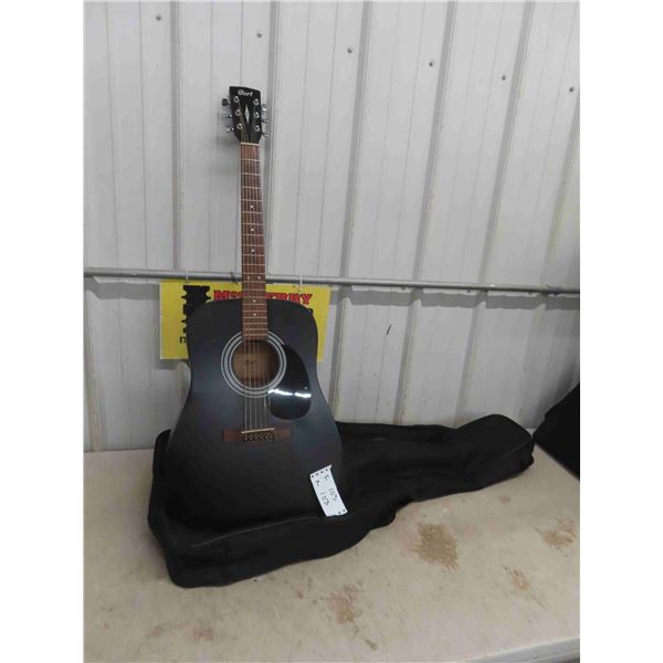 Cort Model AD810 BKS Acoustic Guitar with Soft Case