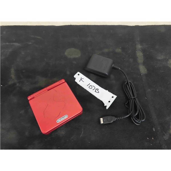 Nintendo Gameboy Advance SP Handheld Game System with Charger.  