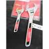 Image 4 : New Milwaukee 2 Adjustable Wrenches 6'' + 10'' 