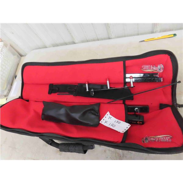Quick Trick Portable Wheel Aligment Tool Set with 