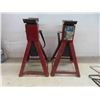 Image 2 : 2 Jack Stands 4000lbs , 8 Dog Anchor Screw In 