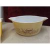 Image 8 : 2 Pyrex Casserole Dishes with Lids, 2 Fireking Coffee Mugs, Pyrex