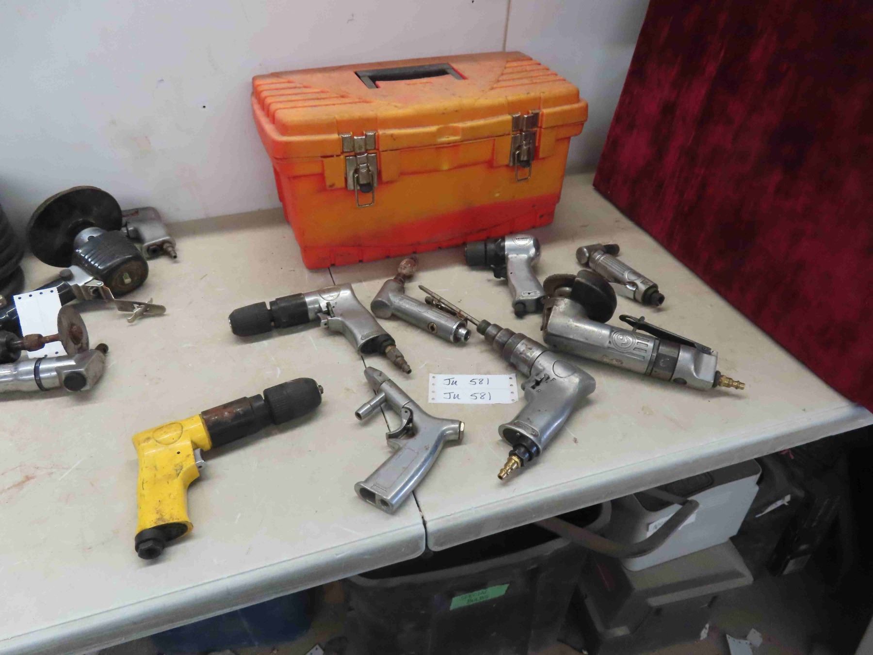 8 Air Tools Die Grinder Drill Sander More McSherry Auction 8-air-tools-die-grinder-drill-sander-more-mcsherry-auction