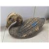 Image 8 : 3 Vintage Duck Decoys with Glass Eyes , 2 are Wood. 