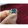 Image 8 : 10kt White Gold Size 5.5 Ring Total Weight 3.1 Grams 