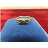 Image 2 : 10kt Gold & Diamond Size 7 Ring Total Weight 2 Grams 
