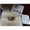 Image 1 : 10kt White Gold & Diamond Size 5.5 Ring Total Weight 3.2