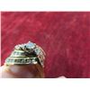 Image 8 : 14kt Gold & Diamond Size 5.5 Ring Total Weight 7.1 Grams 