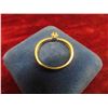 Image 2 : 10kt Gold & Diamond Size 8 Ring Total Weight 1.9 Grams 