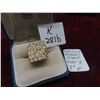 Image 1 : 10kt Gold Nugget Style Ring Size 9 Total Weight 7.7 Grams 
