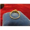 Image 2 : 10kt Gold & Opal Size 7 Ring Total Weight 1.3 Grams 