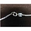 Image 2 : Sterling Silver 7 1/2'' Bracelet Total Weight 2.5 Grams 