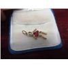 Image 2 : 10kt Gold Pendant Total Weight 0.9 Grams 