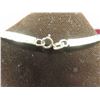 Image 2 : Sterling Silver 7 1/2'' Bracelet Total Weight 3.5 Grams 