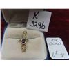 Image 1 : 10kt Gold Pendant Total Weight 1.2 Grams 