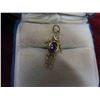 Image 2 : 10kt Gold Pendant Total Weight 1.2 Grams 