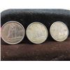 Image 8 : 16 Canadian Dimes 1940s-60s