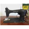 Image 2 : Seamstress Rotary Electric Sewing Machine in Cabinet 